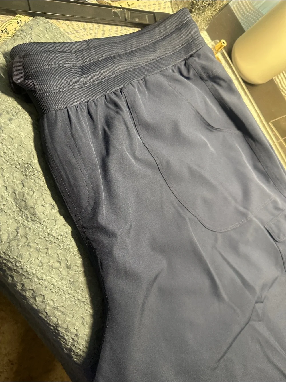 Ladies Blue Capri pants Sz 3X by RBX - Picture 4 of 8